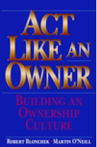 Book cover for act like an owner