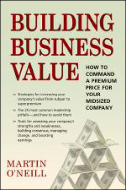 Book cover for Building Business Value by Martin O'Neill